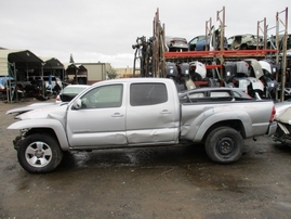 2008 TOYOTA TACOMA SR5 SILVER DOUBLE CAB 4.0L AT 4WD Z17563